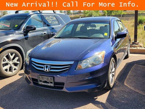 Blue 2011 Honda Accord EX-L