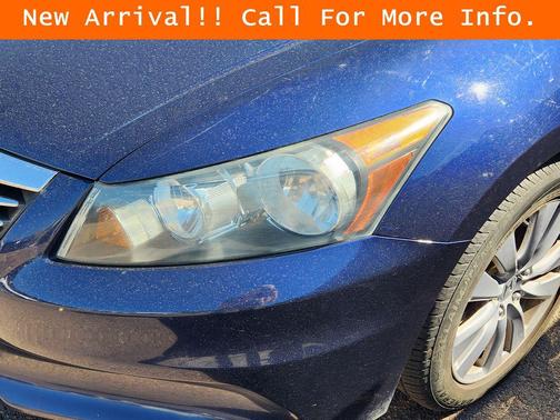 Blue 2011 Honda Accord EX-L