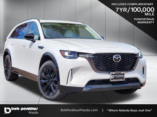 Rhodium White Premium 2026 Mazda CX-90 3.3 Turbo S Premium Sport