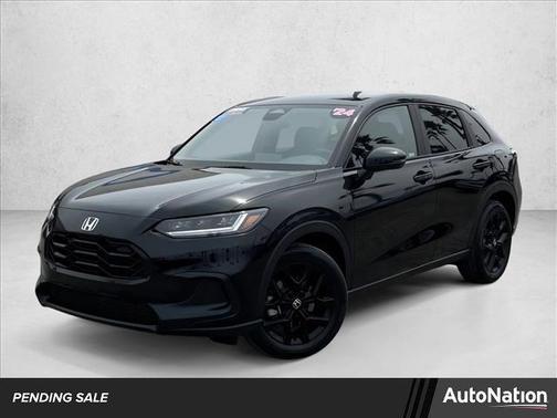 Crystal Black Pearl 2024 Honda HR-V Sport