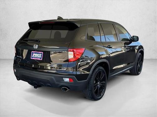 Black 2019 Honda Passport Sport