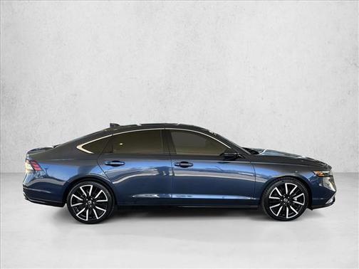 Canyon River Blue Metallic 2024 Honda Accord Hybrid Touring