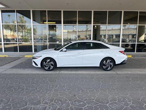 Serenity White 2025 Hyundai ELANTRA SEL