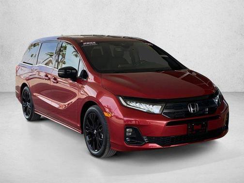 Radiant Red Metallic II 2025 Honda Odyssey Sport-L