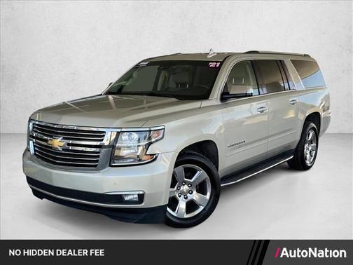 Champagne Silver Metallic 2017 Chevrolet Suburban Premier