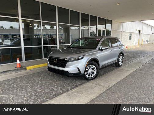 Solar Silver Metallic 2026 Honda CR-V LX 2WD