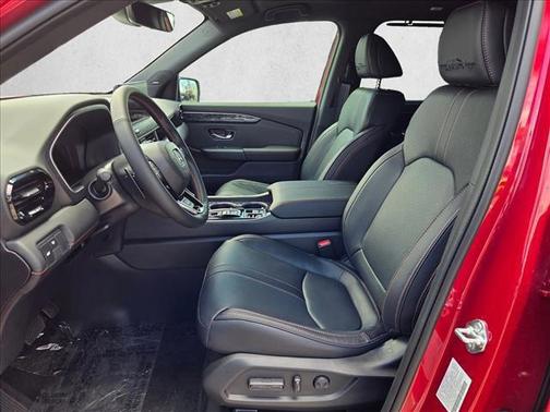 Radiant Red Metallic II 2026 Honda Passport AWD TrailSport Elite Blackout