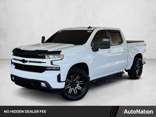 Summit White 2021 Chevrolet Silverado 1500 RST