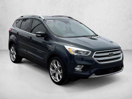 Lightning Blue Metallic 2019 Ford Escape Titanium