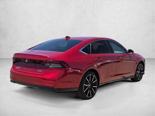 Radiant Red Metallic 2026 Honda Accord Hybrid Touring