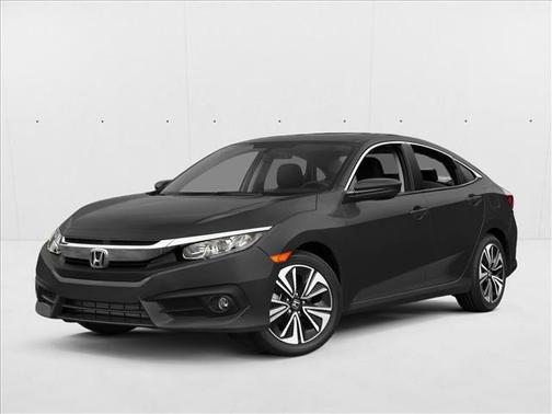 Modern Steel Metallic 2017 Honda Civic EX-L Navi