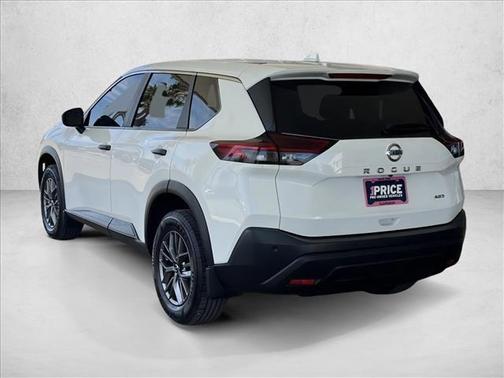 Glacier White 2021 Nissan Rogue S