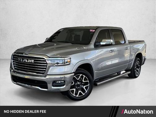 Billet Silver Metallic Clearcoat 2025 RAM 1500 Laramie