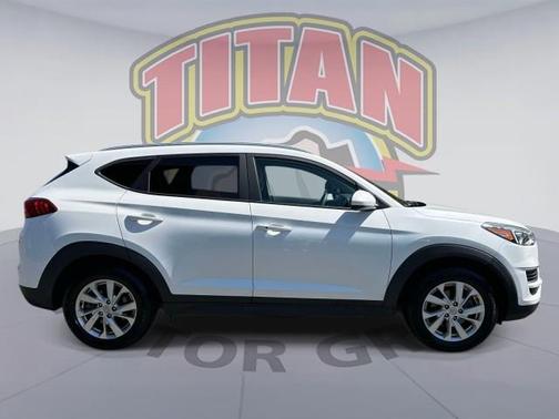 Cream White 2020 Hyundai TUCSON Value