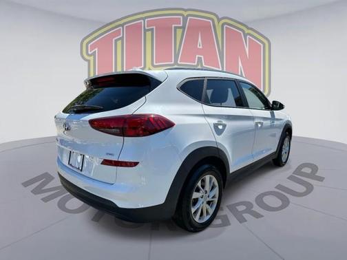 Cream White 2020 Hyundai TUCSON Value