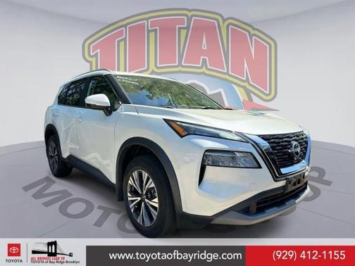 White 2023 Nissan Rogue SV