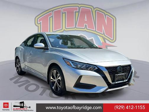Brilliant Silver Metallic 2023 Nissan Sentra SV