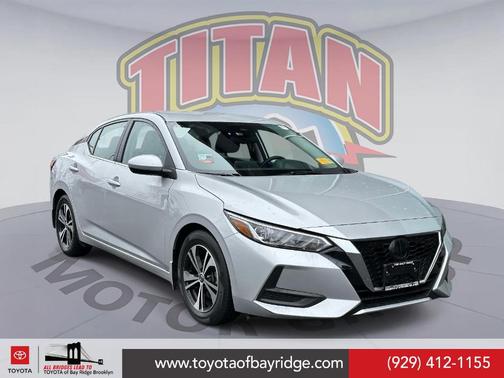 Brilliant Silver Metallic 2023 Nissan Sentra SV