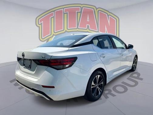Cloud White 2023 Nissan Sentra SV