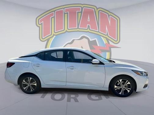 Cloud White 2023 Nissan Sentra SV