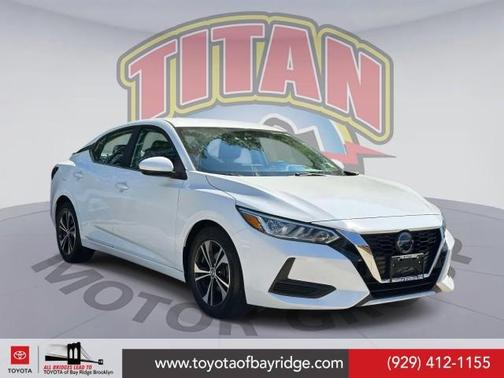 Cloud White 2023 Nissan Sentra SV
