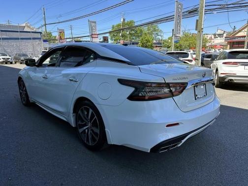 White 2020 Nissan Maxima 3.5 SL