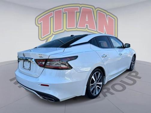 White 2020 Nissan Maxima 3.5 SL