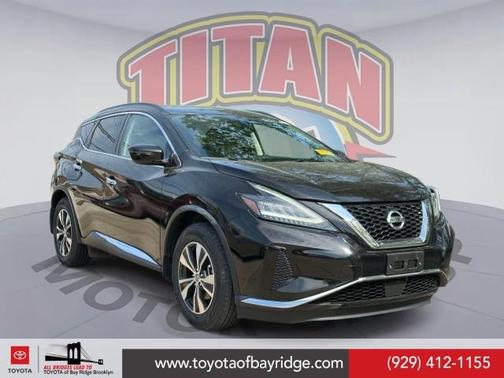 Black 2020 Nissan Murano SV