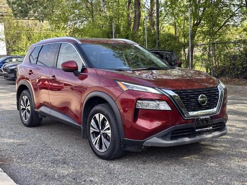 Scarlet Ember 2021 Nissan Rogue SV