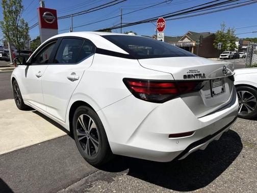 Cloud White 2023 Nissan Sentra SV