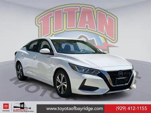 Cloud White 2023 Nissan Sentra SV