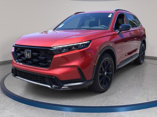 Radiant Red Metallic 2025 Honda CR-V Hybrid
