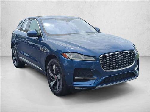 Blue 2021 Jaguar F-PACE S P250 AWD Automatic