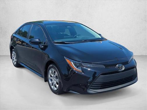 Midnight Black Metallic 2026 Toyota Corolla LE