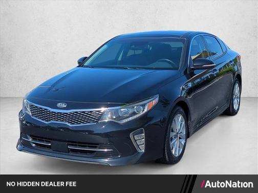 Ebony Black 2018 Kia Optima EX