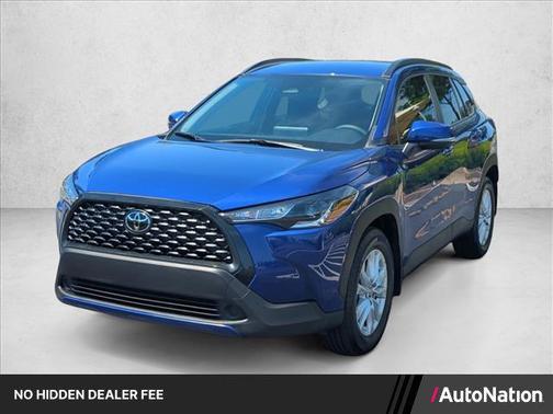 Blue Crush Metallic 2024 Toyota Corolla Cross LE