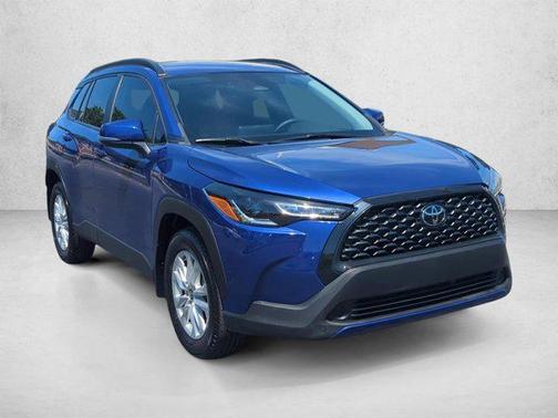 Blue Crush Metallic 2024 Toyota Corolla Cross LE