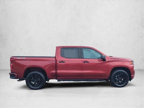 Cherry Red Tintcoat 2022 Chevrolet Silverado 1500 Limited Custom
