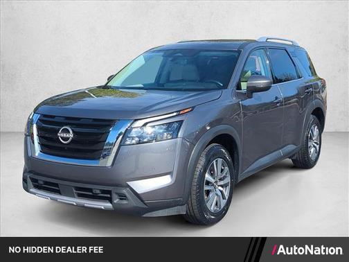 Gun Metallic 2025 Nissan Pathfinder SL FWD
