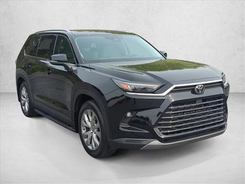 Midnight Black Metallic 2025 Toyota Grand Highlander Limited