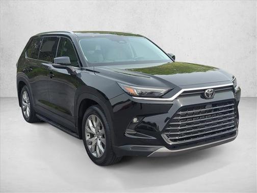 Midnight Black Metallic 2025 Toyota Grand Highlander Limited