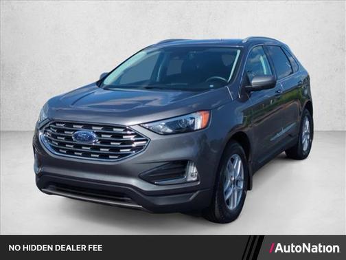 Carbonized Gray Metallic 2022 Ford Edge SEL