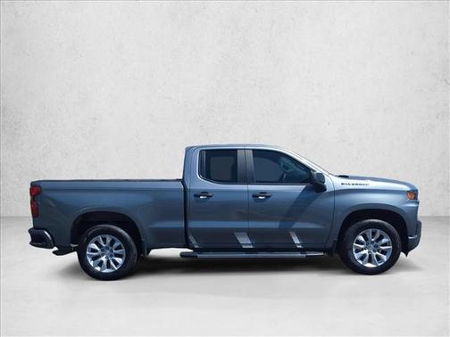 Satin Steel Metallic 2021 Chevrolet Silverado 1500 Custom