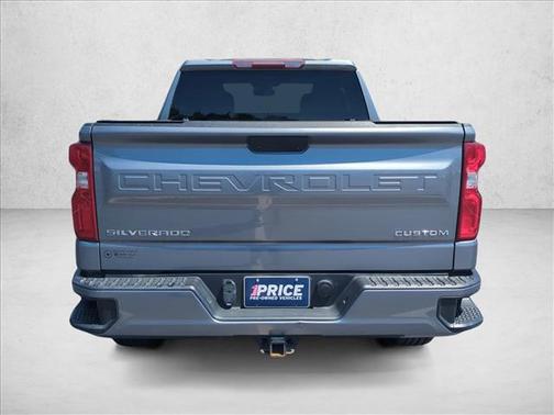Satin Steel Metallic 2021 Chevrolet Silverado 1500 Custom