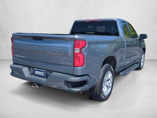 Satin Steel Metallic 2021 Chevrolet Silverado 1500 Custom