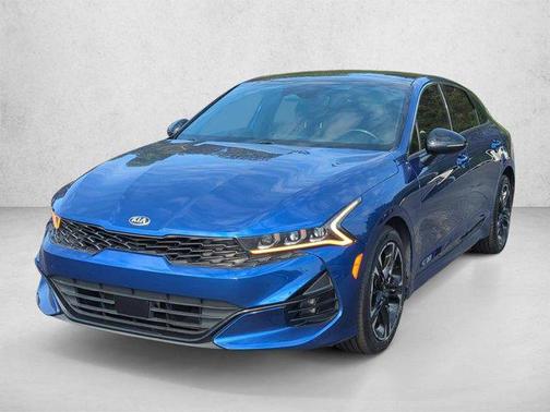 Sapphire Blue 2021 Kia K5 GT-Line