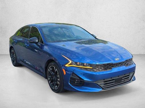 Sapphire Blue 2021 Kia K5 GT-Line