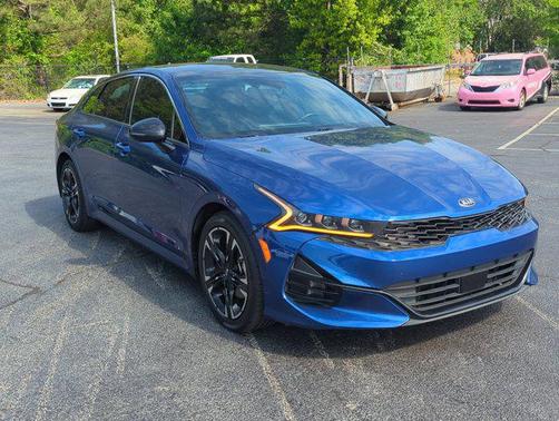 Sapphire Blue 2021 Kia K5 GT-Line