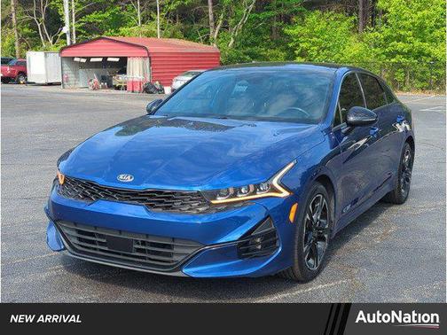 Sapphire Blue 2021 Kia K5 GT-Line