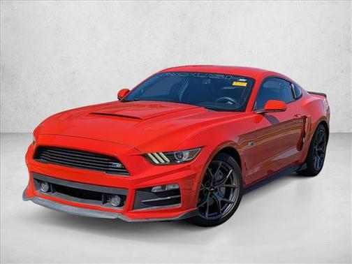 Competition Orange 2015 Ford Mustang GT Premium